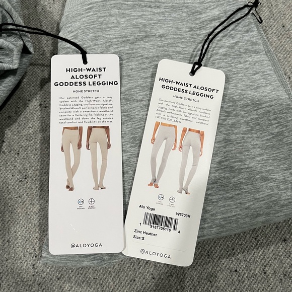 alo high-waist alosoft goddess legging | sizes xs & s - Picture 6 of 6